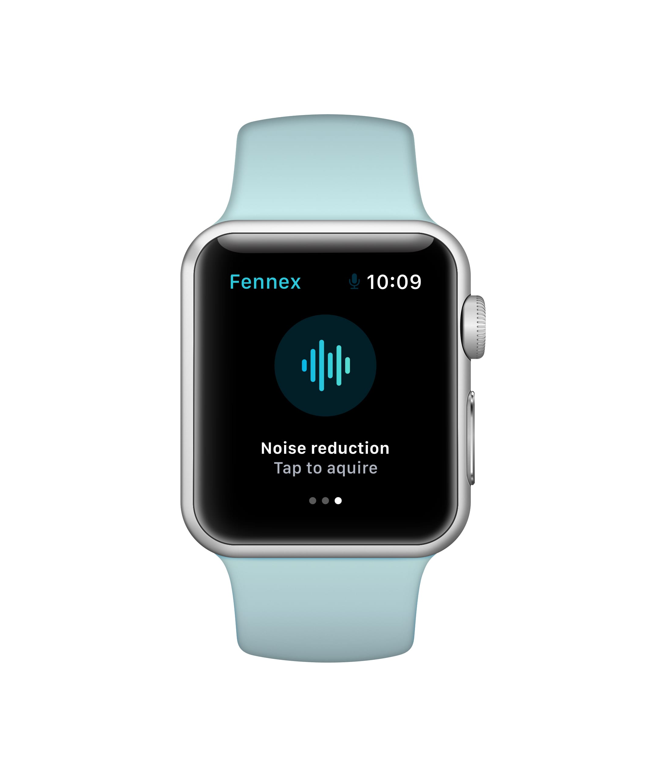 Fennex app watchOS noise reduction interface