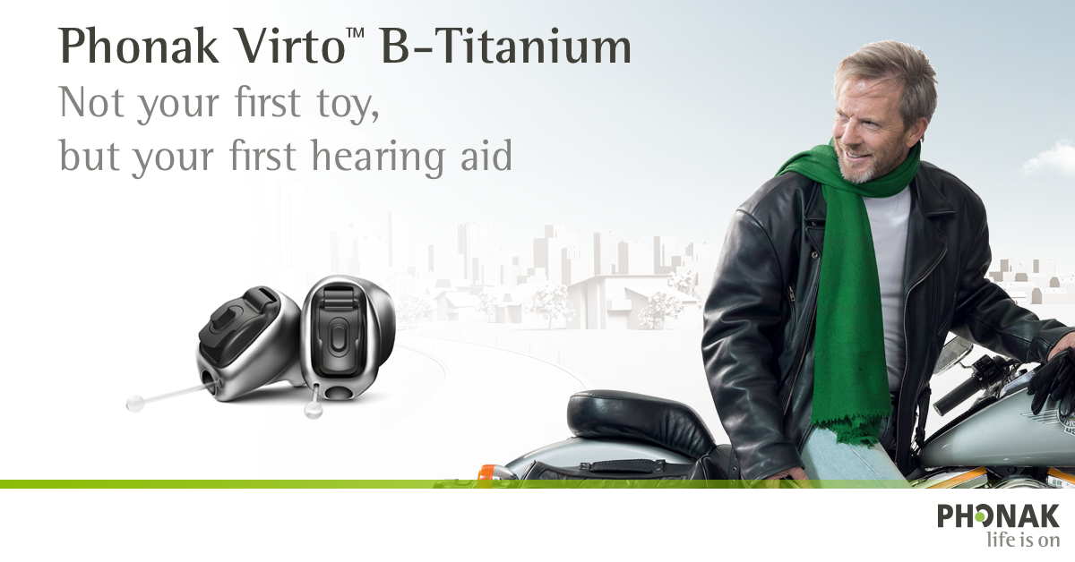 Phonak Facebook Ad Virto B Titanium